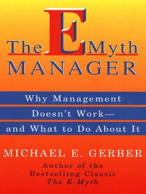 The E-Myth Manager - ebook